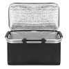 Geanta/cos picnic, termoizolanta, Springos, negru, 47x28x40 cm - Cutii frigorifice - Mercaton Store