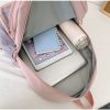 Ghiozdan pentru copii, impermeabil, buzunare multiple, material respirabil, 20 - 35 L, 30 x 11 x 42 cm, Roz - Ghiozdane, Genti si Trollere - Mercaton Store