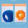 Set 4 bile pentru masina de spalat, indepartare par animale de companie, Albastru / Portocaliu - Accesorii pentru baie - Mercaton Store