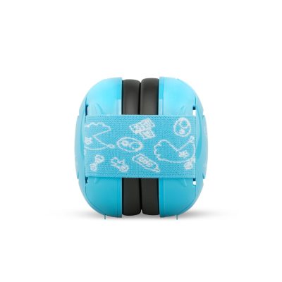 Casti antifonice pentru bebelusi, ofera protectie auditiva de la 0+ luni, 2 bentite reglabile, SNR 25, albastru, SCHALLWERK MINI+ Baby Blue - Protectii Copii pentru Casa - Mercaton Store