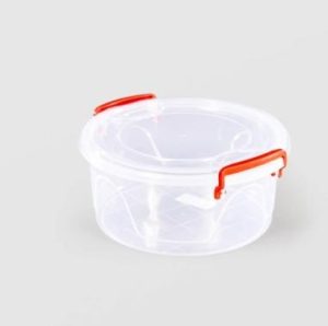 Cutie alimente rotunda Maya, cu maner si capac, Sterk, 0.3 Litri - Caserole si Cutii Alimente - Mercaton Store