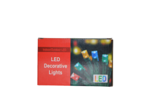 Instalatie de Craciun, ghirlanda luminoasa, 100 de LED-uri multicolore - Instalatii de Craciun - Mercaton Store