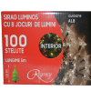 Instalatie de Craciun, sirag luminos cu 8 jocuri de lumini, 100 de beculete stelute albe, 5 m - Instalatii de Craciun - Mercaton Store Instalatie de Craciun, sirag luminos cu 8 jocuri de lumini, 100 de beculete stelute albe, 5 m - Instalatii de Craciun - Mercaton Store