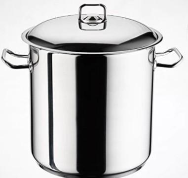 Oala inox cu capac, Arian, 14 Litri, fund dublu, 26 CM - Oale, Cratite si tigai - Mercaton Store Oala inox cu capac, Arian, 14 Litri, fund dublu, 26 CM - Oale, Cratite si tigai - Mercaton Store