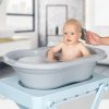 Perie de baie moale pentru bebelusi, din silicon alimentar, monobloc, fara BPA, 0+ luni, Reer BabyCare Bath Brush 81083 - Bureti de Baie si Accesorii - Mercaton Store