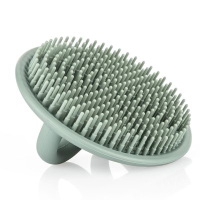 Perie de baie moale pentru bebelusi, din silicon alimentar, monobloc, fara BPA, 0+ luni, Reer BabyCare Bath Brush 81083 - Bureti de Baie si Accesorii - Mercaton Store