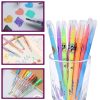 Set 36 pixuri parfumate cu gel si sclipici, Grosime scris 1 mm, Multicolor - Seturi pictura si desen - Mercaton Store