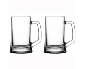 Set de 2 halbe pentru bere, Pasabahce Pub, 380 ml - Vesela pentru Masa si Tacamuri - Mercaton Store