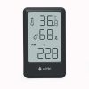 Termometru si higrometru digital de camera, ceas cu alarma, memorie, suport expandabil, negru, AirBi FRAME BI1050 - Termometre - Mercaton Store