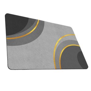 Covoras pentru baie ultra absorbant, anti-alunecare, material Diaton, Model Cercle, 50 x 80 cm - Mobilier Baie - Mercaton Store