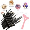 Set Profesional de Machiaj cu 20 de Pensule Antialergice si Sablon Multifunctional 4-in-1 Eyeliner din Silicon in Nuanta Roz - Pachete Promotionale - Mercaton Store Set Profesional de Machiaj cu 20 de Pensule Antialergice si Sablon Multifunctional 4-in-1 Eyeliner din Silicon in Nuanta Roz - Pachete Promotionale - Mercaton Store