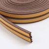 Banda autoadeziva pentru etansarea usilor si ferestrelor, Profil E, 9mm x 4mm, Rezistenta UV, Cauciuc EPDM, 6 m, Maro - Alte Accesorii Casa - Mercaton Store