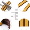 Banda autoadeziva pentru etansarea usilor si ferestrelor, Profil E, 9mm x 4mm, Rezistenta UV, Cauciuc EPDM, 6 m, Maro - Alte Accesorii Casa - Mercaton Store