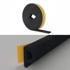 Banda autoadeziva pentru etansarea usilor si ferestrelor, Profil P, 9mm x 5.5mm, Rezistenta UV, Cauciuc EPDM, 6 m, Maro - Alte Accesorii Casa - Mercaton Store