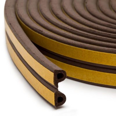 Banda autoadeziva pentru etansarea usilor si ferestrelor, Profil P, 9mm x 5.5mm, Rezistenta UV, Cauciuc EPDM, 6 m, Maro - Alte Accesorii Casa - Mercaton Store Banda autoadeziva pentru etansarea usilor si ferestrelor, Profil P, 9mm x 5.5mm, Rezistenta UV, Cauciuc EPDM, 6 m, Maro - Alte Accesorii Casa - Mercaton Store