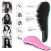 Perie de Par cu Dinti Rari, Forma Rotunjita pentru Scalp, Previne Caderea Parului, Descalceste Parul Incurcat, Pentru Par Umed si Uscat, 19 x 7 cm, Roz - Accesorii Diverse pentru Ingrijire - Mercaton Store