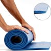 Saltea antiderapanta pentru antrenament yoga, fitness, aerobic, pilates, Impermeabila, Spuma NBR, Cauciuc sintetic, 185x80x1.5 cm, Albastru - Saltele Antrenament - Mercaton Store Saltea antiderapanta pentru antrenament yoga, fitness, aerobic, pilates, Impermeabila, Spuma NBR, Cauciuc sintetic, 185x80x1.5 cm, Albastru - Saltele Antrenament - Mercaton Store