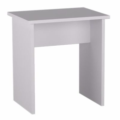 Taburet pentru masa de toaleta/machiaj, alb, universal, 40x29x44 cm - Masute de toaleta - Mercaton Store