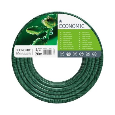 Furtun de gradina, 3 straturi, 1", 20 m, Cellfast Economic - Mufe si conectori irigare - Mercaton Store