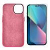 Husa de protectie cu armatura pe margini pentru Iphone 14 Pro, Piele Ecologica si Folie de Protectie 9H, Grosime 0.3 mm, Roz - Pachete Promotionale - Mercaton Store