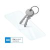 Husa de protectie cu armatura pe margini pentru Iphone 14 Pro, Piele Ecologica si Folie de Protectie 9H, Grosime 0.3 mm, Albastru - Pachete Promotionale - Mercaton Store
