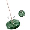 Leagan Mercaton pentru Copii, Rotund, Plastic, Verde, greutate Max 100 kg, 29 cm - Leagane si Balansoare - Mercaton Store