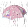Umbrela Mercaton cu Cadru Metalic pentru copii, Model Unicorn si Floricele, Lungime 49 cm, Ø80 cm, Multicolor - Umbrele Gradina si Terasa - Mercaton Store