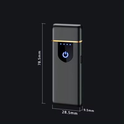 Bricheta Electrica Antivant in Cutie, Incarcare USB, Senzor Digital, Aprindere cu Inductie pentru 2 Tigari Simultan, Indicator LED, Negru, 78.5x28.5x9.5 mm - Cadouri Diverse - Mercaton Store