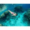 Masca snorkeling cu tub, Trizand, neagra, sistem antiaburire, suport camera, marime S/M - Jucarii si Accesorii inot - Mercaton Store