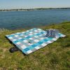 Patura plaja/picnic, impermeabila, multicolora, 2x2 m, Trizand - Piscine, Colaci si Accesorii inot - Mercaton Store