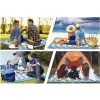 Patura plaja/picnic, impermeabila, multicolora, 2x2 m, Trizand - Piscine, Colaci si Accesorii inot - Mercaton Store
