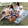 Patura plaja/picnic, impermeabila, multicolora, 2x2 m, Trizand - Piscine, Colaci si Accesorii inot - Mercaton Store