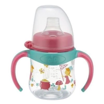 Cana de baut cu manere Training Bottle Girl pentru copii
