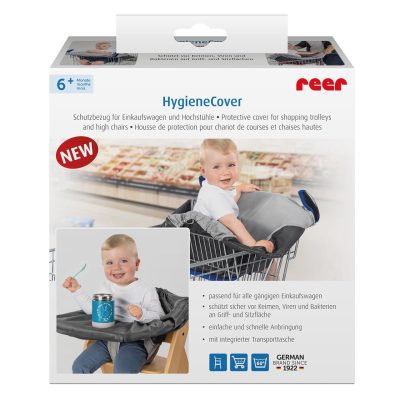 Husa de protectie igienica REER HygieneCover pentru carucioare de cumparaturi si scaune de masa Husa de protectie igienica REER HygieneCover pentru carucioare de cumparaturi si scaune de masa
