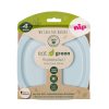 Set 2 farfurii intinse Eat Green pentru mancarea copiilor