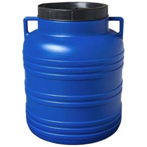 Bidon Mercaton din Plastic Alimentar HDPE cu Capac prin Infiletare si Manere