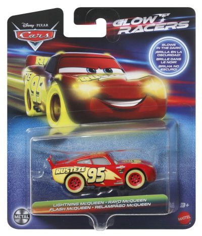 CARS GLOW RACERS MASINUTA METALICA FULGER MCQUEEN 1:55 CARS GLOW RACERS MASINUTA METALICA FULGER MCQUEEN 1:55