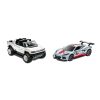 HOT-WHEELS-SET-2-MASINUTE-METALICE-PULL-BACK-GMC-HUMMER-EV-SI-CORVETTE-C8R-143-1
