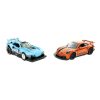HOT-WHEELS-SET-2-MASINUTE-METALICE-PULL-BACK-GT-SCORCHER-SI-PORSCHE-911-GT3-143-3