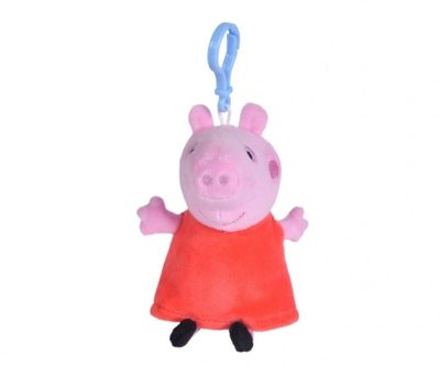 PEPPA PIG BRELOC PLUS PEPPA 10CM PEPPA PIG BRELOC PLUS PEPPA 10CM