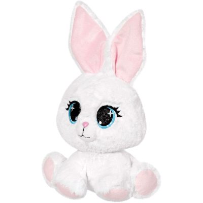 PLUS IEPURAS MILA ALB 25CM PLUS IEPURAS MILA ALB 25CM