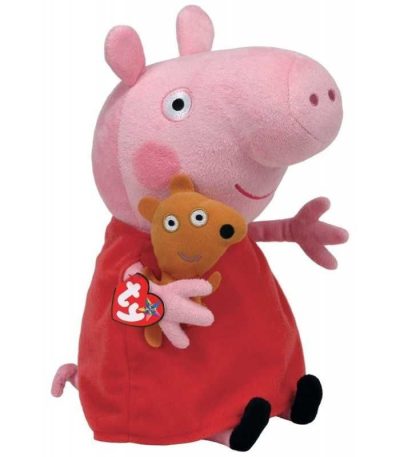 PLUS TY 28CM BEANIE BABIES PEPPA PIG PEPPA PLUS TY 28CM BEANIE BABIES PEPPA PIG PEPPA