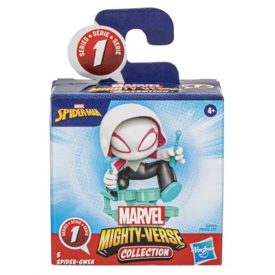SPIDER MAN MIGHTY VERSE SERIA 1 FIGURINA SPIDER GWEN 6CM SPIDER MAN MIGHTY VERSE SERIA 1 FIGURINA SPIDER GWEN 6CM