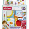 WINFUN SET 4 CUBURI STIVUIBILE DIN MATERIAL TEXTIL