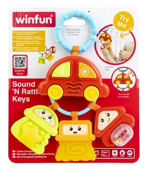 WINFUN ZORNAITOARE MASINUTA CU 3 CHEI