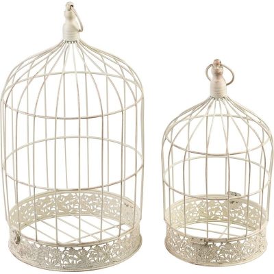 Set 2 colivii decorative pentru pasari