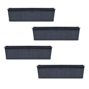 Set 4 jardiniere decorative