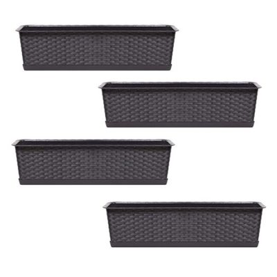 Set 4 jardiniere decorative