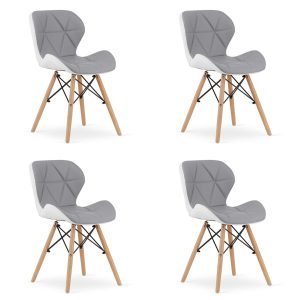 Set 4 scaune stil scandinav