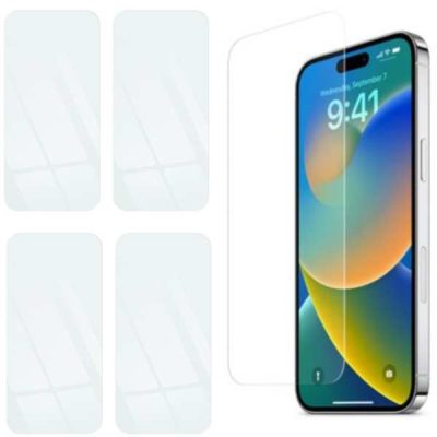 Set 5 Folii de Protectie Mercaton pentru Iphone 16 Pro